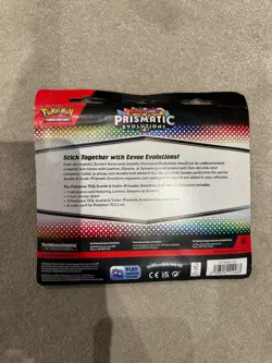 Pokemon TCG: Scarlet & Violet - Prismatic Evolutions Tech Sticker Collection - Image 4
