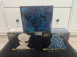Pokemon Mega Pokemon Center ETB Gardevoir Lucario Phantasmal Flames 3 x ETB - Image 1
