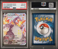 Pokemon TCG Charizard VMAX SV107/SV122 Shining Fates PSA 10 GEM MINT - Image 3