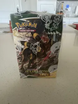 Pokemon Evolving Skies Booster Box SEALED 1st Print (36 Packs) - Image 2
