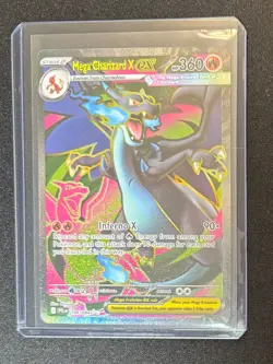 Mega Charizard X EX Phantasmal Flames English 109/094 Near Mint In Hand Pokemon - Image 3