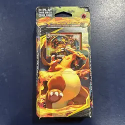 Pokemon 2019 Sun & Moon Team Up Theme Deck Relentless Flame Charizard - Image 1