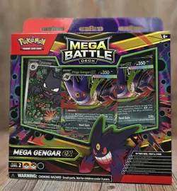 NEW Factory Sealed 2025 Pokemon Mega Battle Deck Mega Gengar ex -English -TCG - Image 1