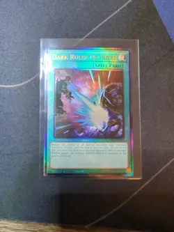 Yugioh! 25th Anniversary Dark Ruler No More RA01-EN060 Prismatic Ultimate Rare - Image 1