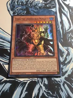 Eidos the Underworld Monarch DUAD-EN017 UR Duelist's Advance NM 1st Ed YUGIOH - Image 1