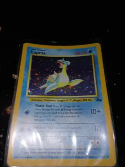 1999 Pokemon Fossil Lapras Holo Mint 10/62 Rare Vintage Card No 10 - Image 4