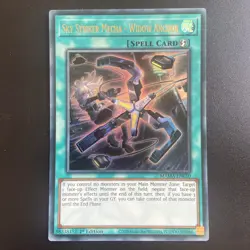 MAMA-EN010 Sky Striker Mecha - Widow Anchor Ultra Rare 1st Edition YuGiOh Card - Image 1
