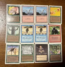 Vintage Magic the Gathering MTG Lot Of 36 Cards From The 1990s - Image 1