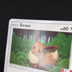 Pokemon TCG Card Eevee 186/SM-P KFC Promo Non Holo *Indonesian* - MP - Image 3