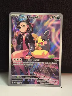 Marnie’s Morpeko 206 Sv: Scarlet & Violet Promo Cards Holo MINT - Image 1