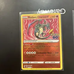 Radiant Charizard Two Card Lot Ultra Rare Crown Zenith Pokemon TCG - Image 2