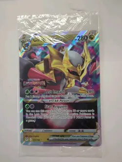 Pokemon TCG Lost Origins Giratina V Star Oversized Card Sealed - Image 1