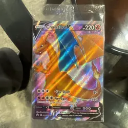 Charizard V SWSH050 SWSH: Sword & Shield Promo Cards Holo SEALED - Image 1