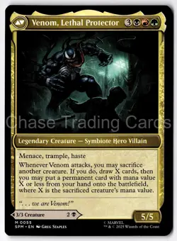 Eddie Brock 55 Mythic Non-Foil Marvel's Spider-Man MTG Mint NM - Image 2