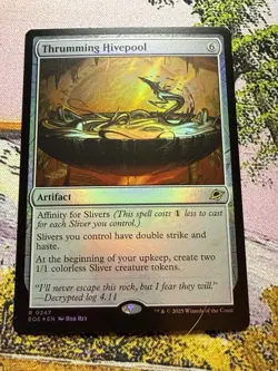 Thrumming Hivepool (FOIL) - MTG Edge of Eternities EOE #247 - Image 1