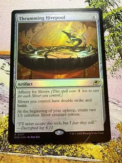 Thrumming Hivepool (FOIL) - MTG Edge of Eternities EOE #247 - Image 2
