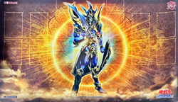 Yugioh Duel Set Black Luster Soldier - Envoy of the Beginning Playmat Japanese - Image 1