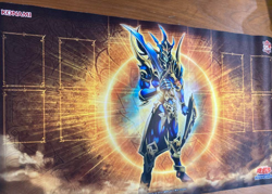 Yugioh Duel Set Black Luster Soldier - Envoy of the Beginning Playmat Japanese - Image 2
