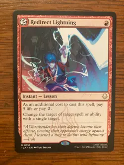 Redirect Lightning - The Last Airbender - NM - MTG Magic the Gathering MTG - Image 1