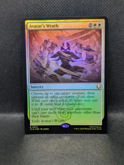 Magic The Gathering Avatar Avatar's Wrath R 0012 Foil - Image 1