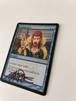 MTG Counterspell - FNM Promos Foil Signed #3 - Image 2