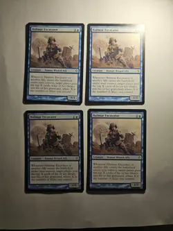 MtG Halimar Excavator NM/LP x4 - Worldwake - Image 1