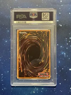 Yu-Gi-Oh 2002 Dark Magician 1st Edition LDB-P005 Portuguese LOB Blue Eyes PSA 10 - Image 2