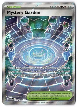 Mystery Garden 172/132 Ultra Rare Mega Evolution Pokemon TCG Mint NM - Image 1