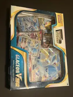 Pokemon TCG Glaceon VStar Special Collection Sword & Shield (Factory Sealed) - Image 1