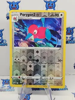 Porygon2 117/198 Reverse Holo Chilling Reign Pokemon - Image 1
