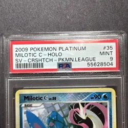 MILOTIC C PSA 9 2009 POKEMON Platinum Holo 35/147 - Image 3