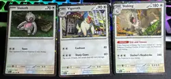 Pokemon Slakoth 160/193 Vigoroth 161/193 Slaking 162/193 Cosmos Holo Promos NM - Image 1