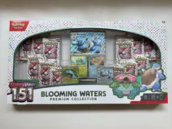 2025 Pokemon TCG Scarlet & Violet 151 Blooming Waters Premium Collection SEALED - Image 1