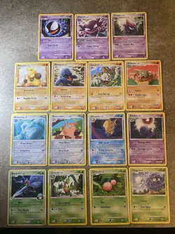 Pokemon TCG Arceus 2009 Lot - Gengar 16/99 - Haunter 41/99 - Gastly 36/99 + More - Image 1