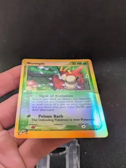 78/109 Wurmple Reverse Holo EX Ruby Sapphire Pokemon NM - Image 3
