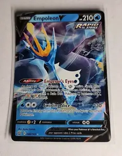 Pokemon TCG Empoleon V Sword & Shield - Battle Styles 040/163 Ultra Rare NM-MT - Image 1
