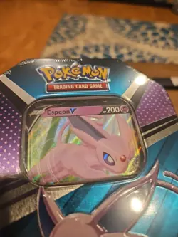 Pokemon TCG: V Heroes Tin Espeon V, Brand New Sealed, Chance Of Evolving Skies - Image 2