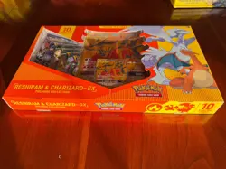 Reshiram & Charizard GX + Pikachu & Zekrom GX Premium Collection Sealed Pokemon 820650809910 - Image 5