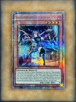 Yugioh Dinomorphia Therizia BACH-EN009 Starlight Rare 1st Ed NM - Image 1
