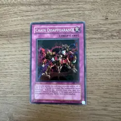 Yu-Gi-Oh! Chain Disappearance Rare Trap Card IOC-052 MP - Image 1