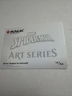 Magic The Gathering Spider Man Art Card Set. Spider Man And Ghost Spider. - Image 3