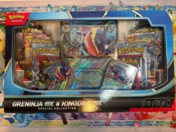 Pokemon Trading Card Game Greninja ex and Kingdra ex Special Collection Box - Image 1