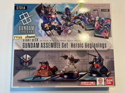 BANDAI Gundam Card Game Start Deck Gundam Assemble Set - Image 2