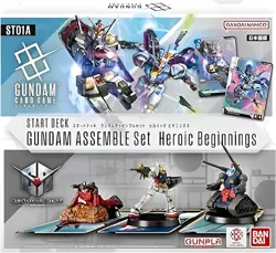 BANDAI Gundam Card Game Start Deck Gundam Assemble Set - Image 4