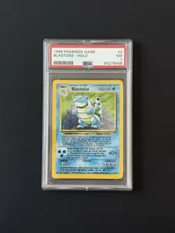 Blastoise Holo - 5/102 - Base Set Vintage Pokemon Card - PSA 7 - Image 1