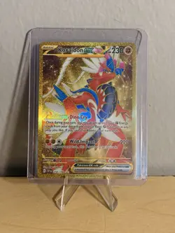 Pokemon TCG Scarlet & Violet Koraidon EX 254/198 Holo Card NM Condition - Image 1