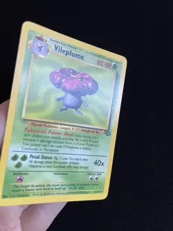 Vileplume 31/64 LP Jungle Set WOTC Pokemon Cards Vintage Non-Holo Rare 2 - Image 2