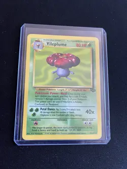Vileplume 31/64 LP Jungle Set WOTC Pokemon Cards Vintage Non-Holo Rare 2 - Image 4