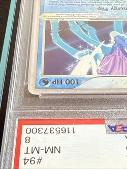Pokemon Suicune EX 2004 EX Team Magma vs Aqua Card 94/95 Psa 8 - Image 4