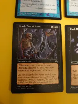 Death Pits of Rath,Dark Ritual, 2x Counterspell Tempest.Magic the Gathering Card - Image 4